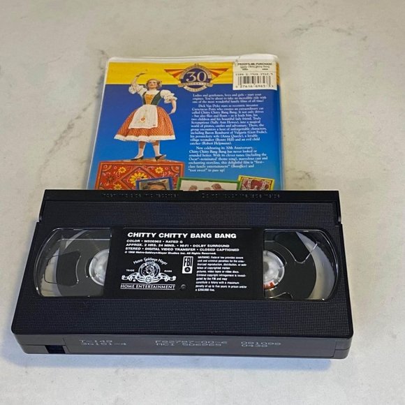 Chitty Chirty Bang Bang VHS Movie - Picture 2 of 2
